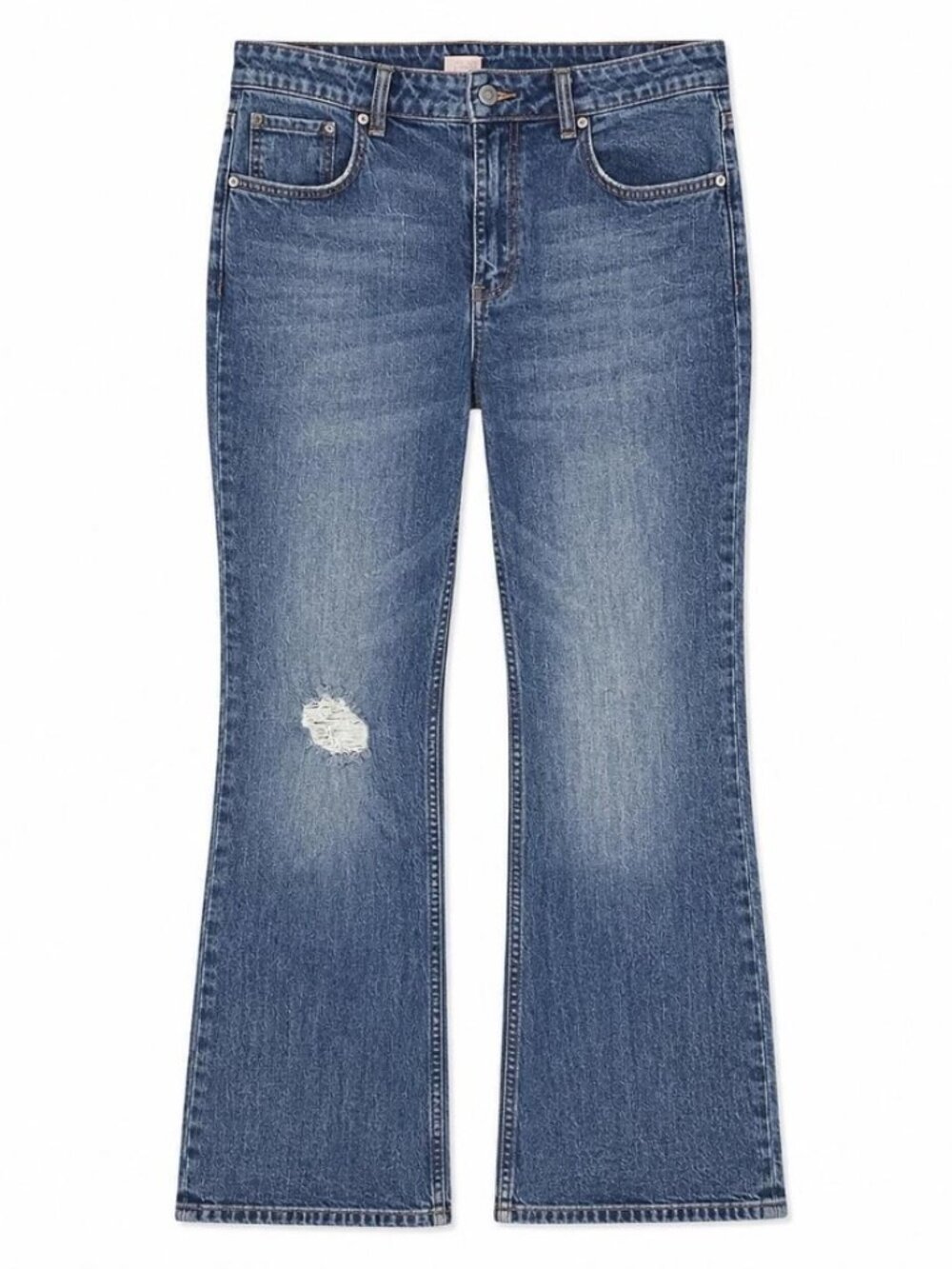 NWT Pilcro by Anthropologie Women's Distressed Blue Jeans - 31 Tall